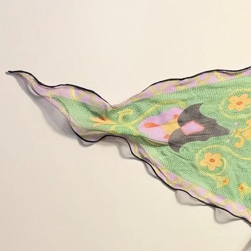Sheer garden fairy hair scarf